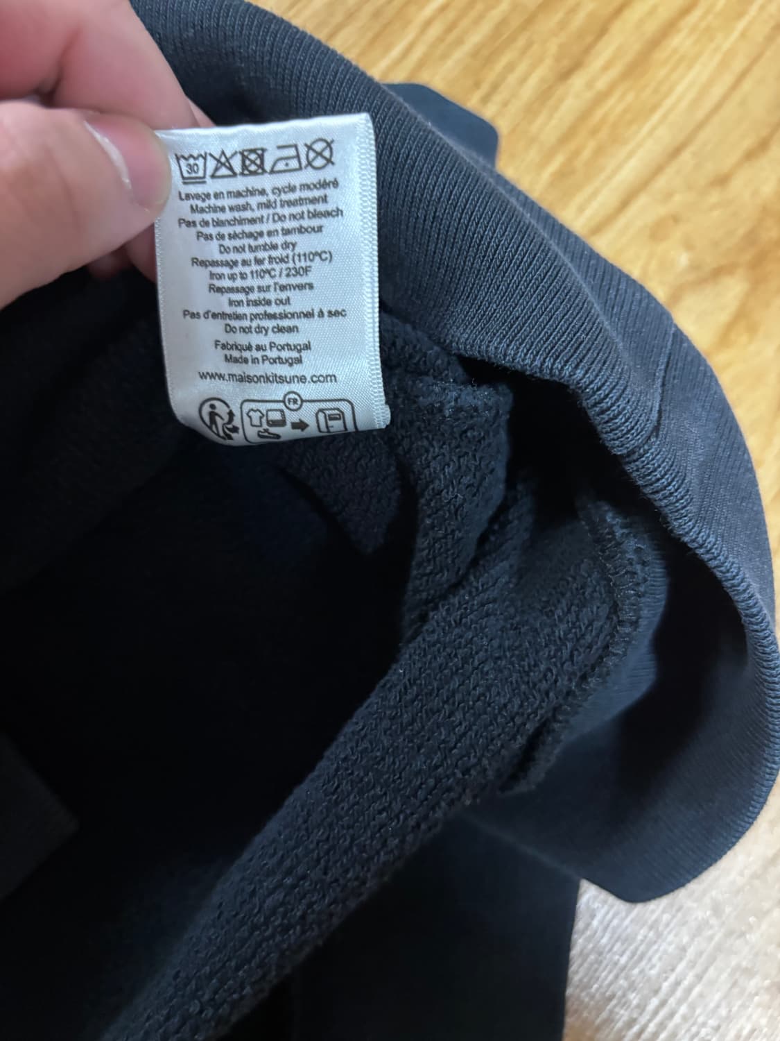 메종키츠네 후드티 L 상품이미지5