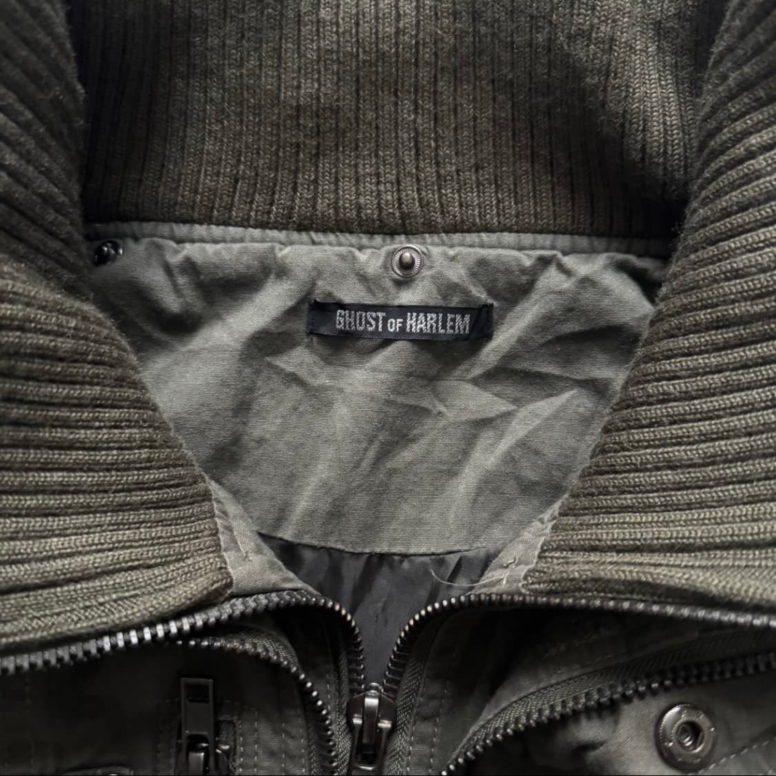 고스트오브할렘 투카라 하이넥 2way 스터드 버클 자켓 y2K 펑크 갸루 상품이미지6