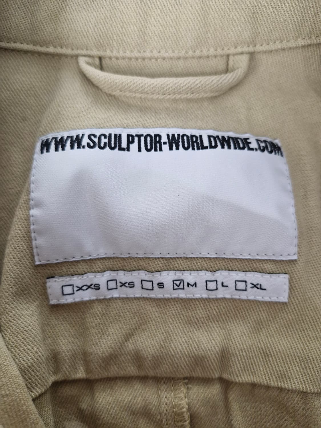 스컬프터(SCULPTOR)코튼 집업 자켓 데저트 상품이미지6