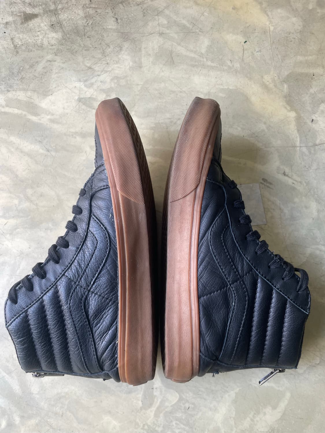 Vans 반스 가죽 스케이트 하이 260 상품이미지3