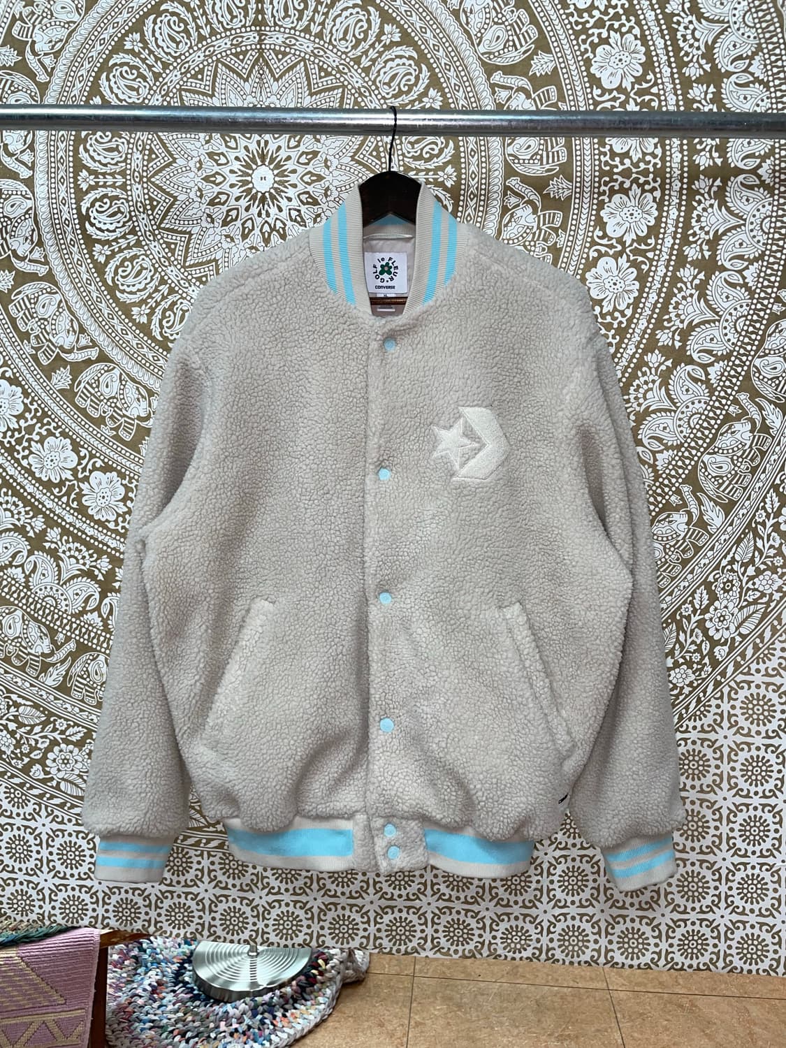 컨버스 후리스 블루종 자켓  상품이미지3