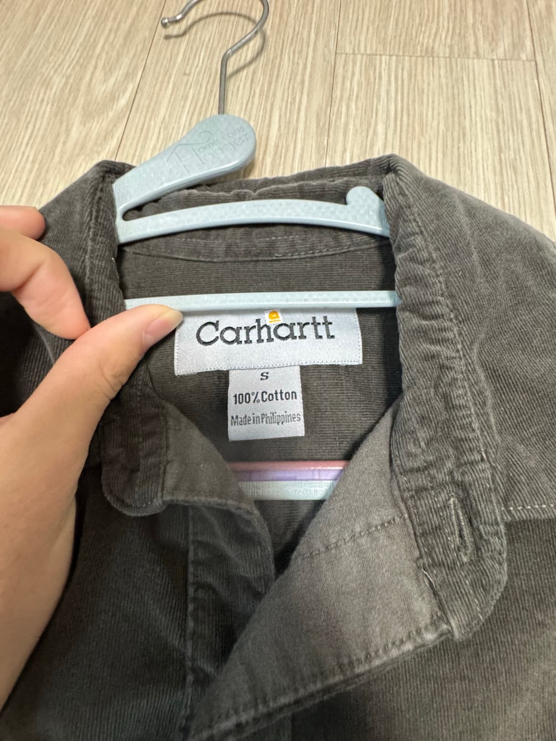 칼하트 코듀로이 셔츠 자켓 s판매  상품이미지3