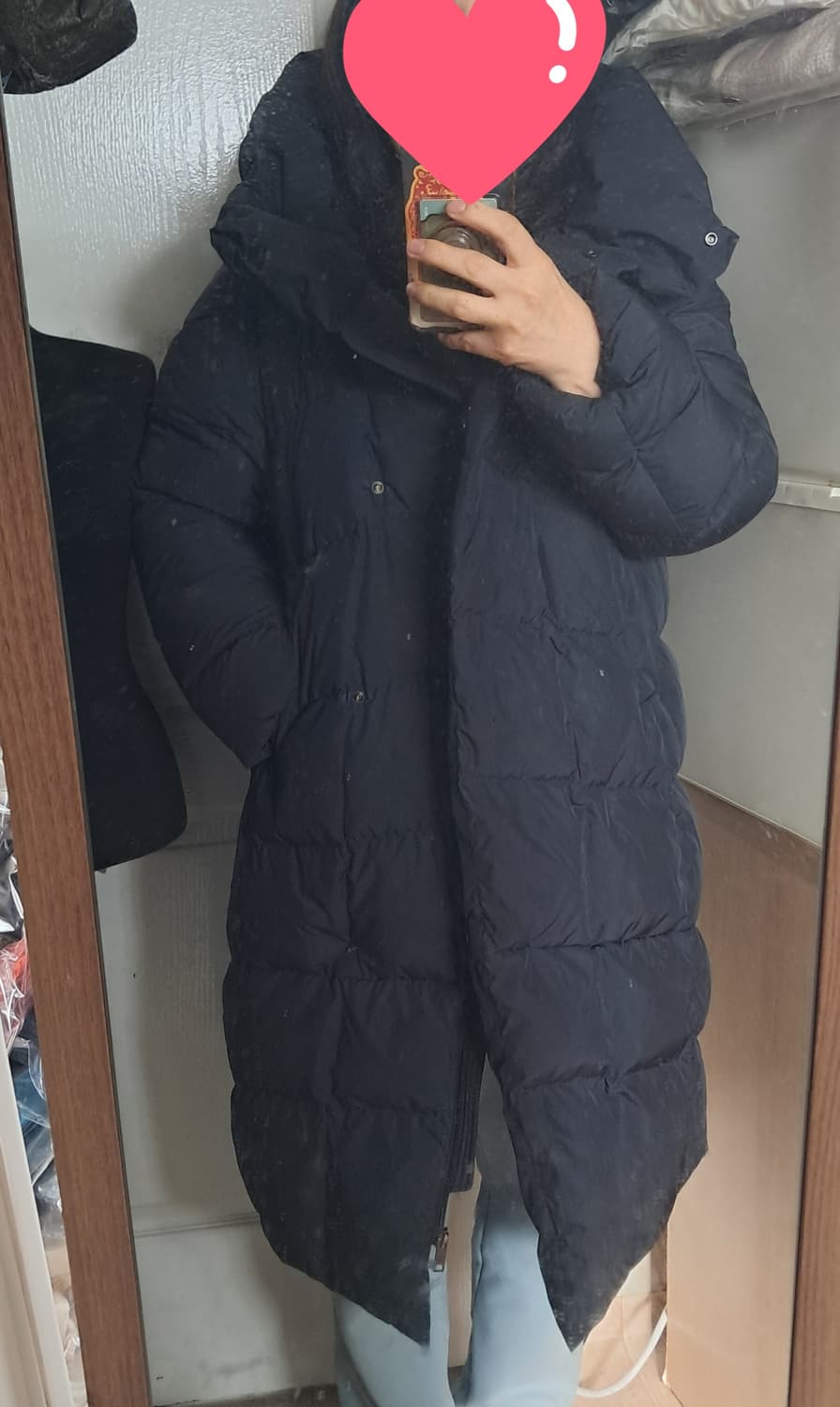 시스템  구스 패딩 롱패딩 55~66 상품이미지9