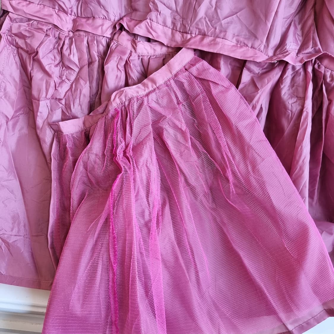 허니번치(Honey Bunch) 딸기초코 체크 빅카라 원피스형 코트 상품이미지6