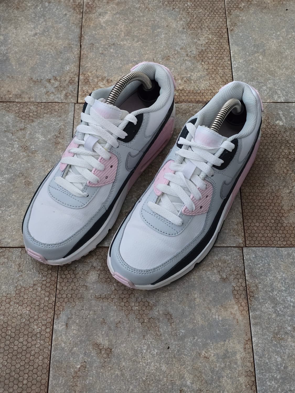 (230)나이키 에어맥스 90 화이트 핑크 폼  상품이미지1