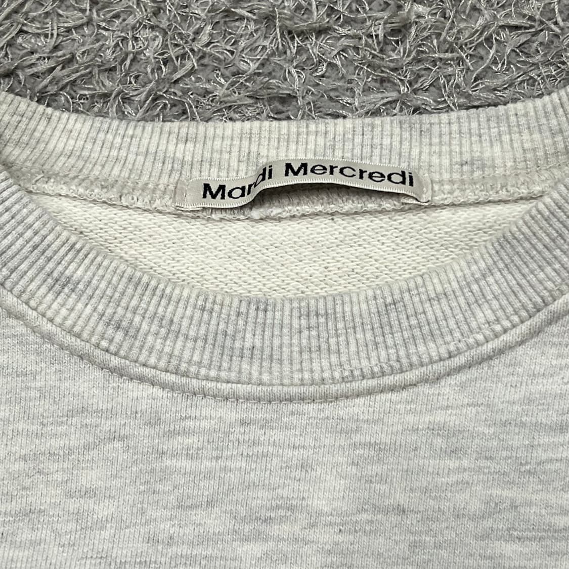 [우먼95] 마르디메크르디 맨투맨 상품이미지3