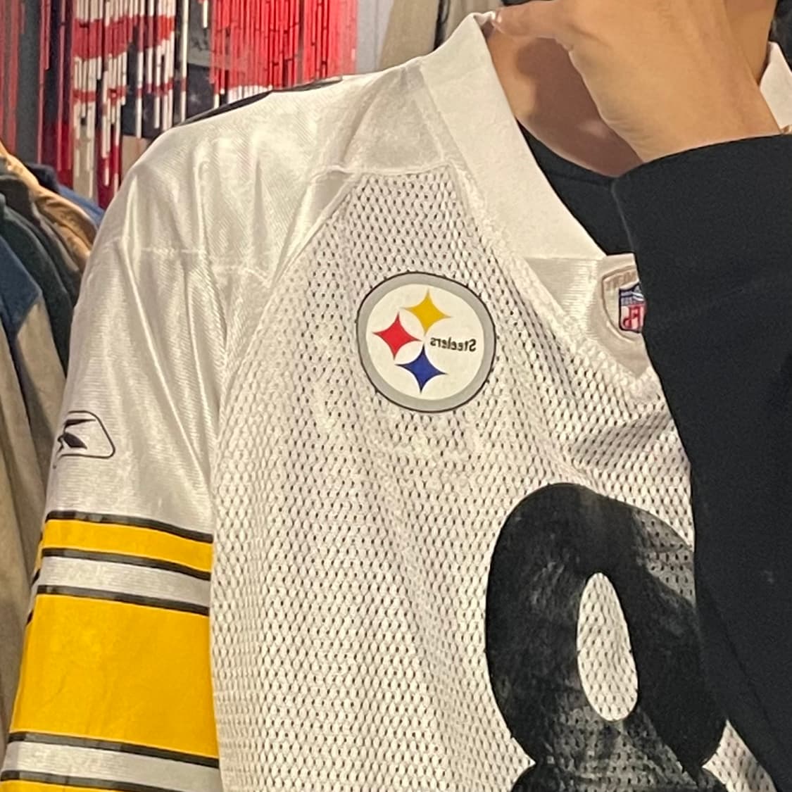 [IM] NFL Steelers 아본테 매독스 No.8 화이트 반팔져지 상품이미지6