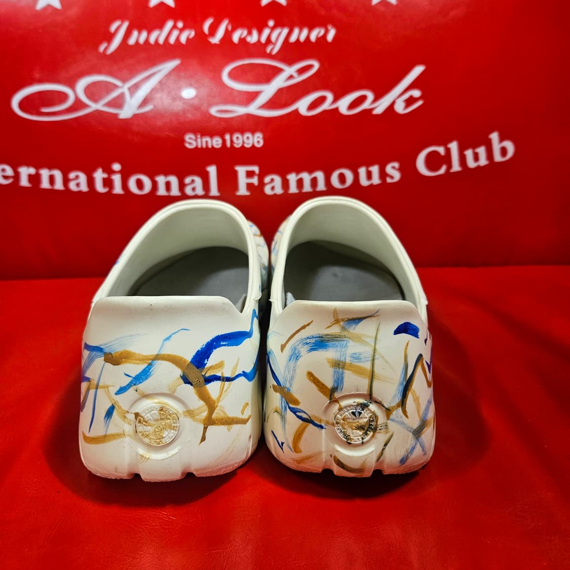 버캔스탁 페인팅 커스텀 클로그
43 size 상품이미지3