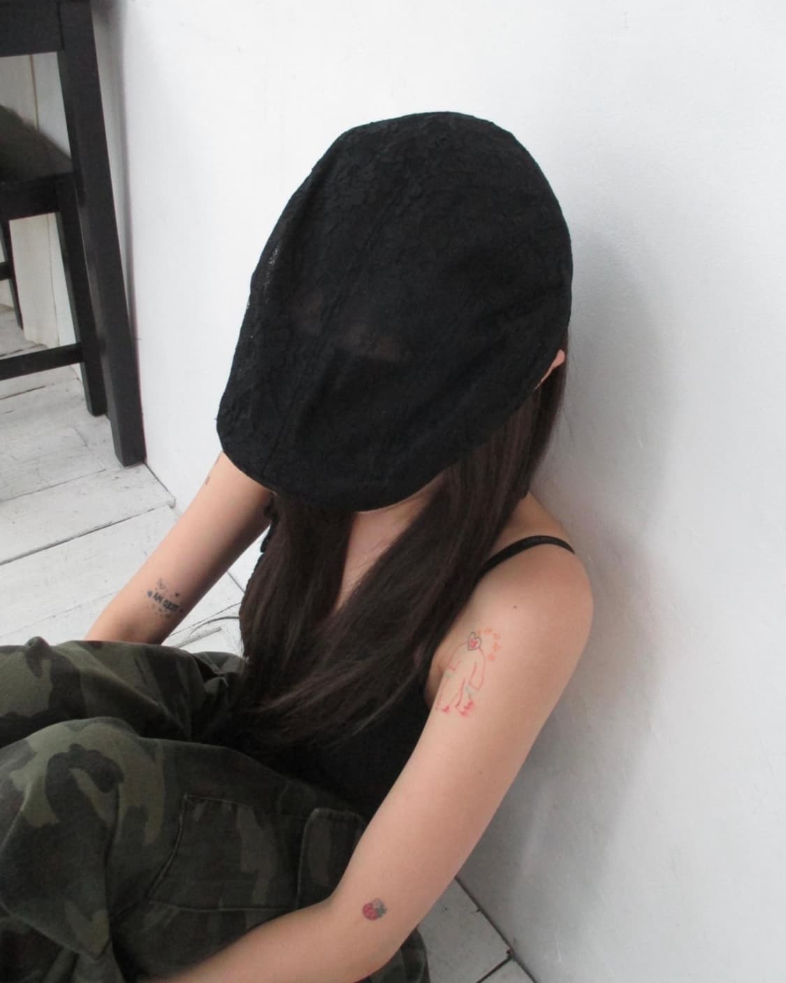 lace hunting cap 상품이미지3