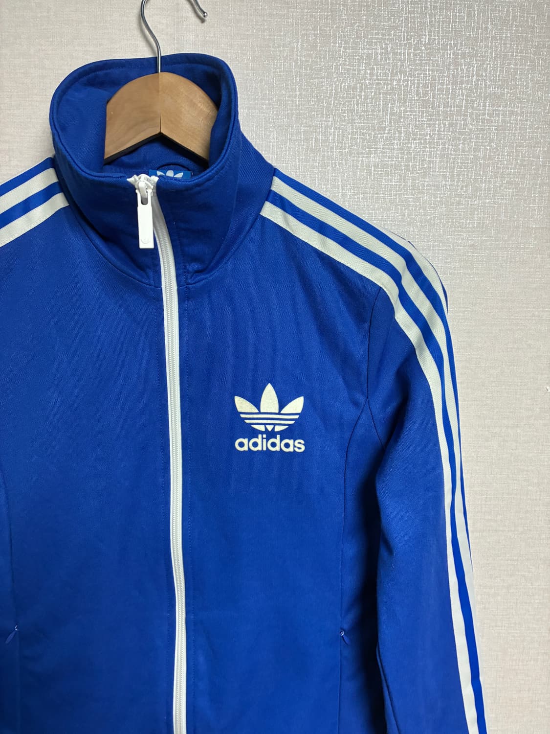 빈티지 아디다스 유로파 져지 블루 L 상품이미지1