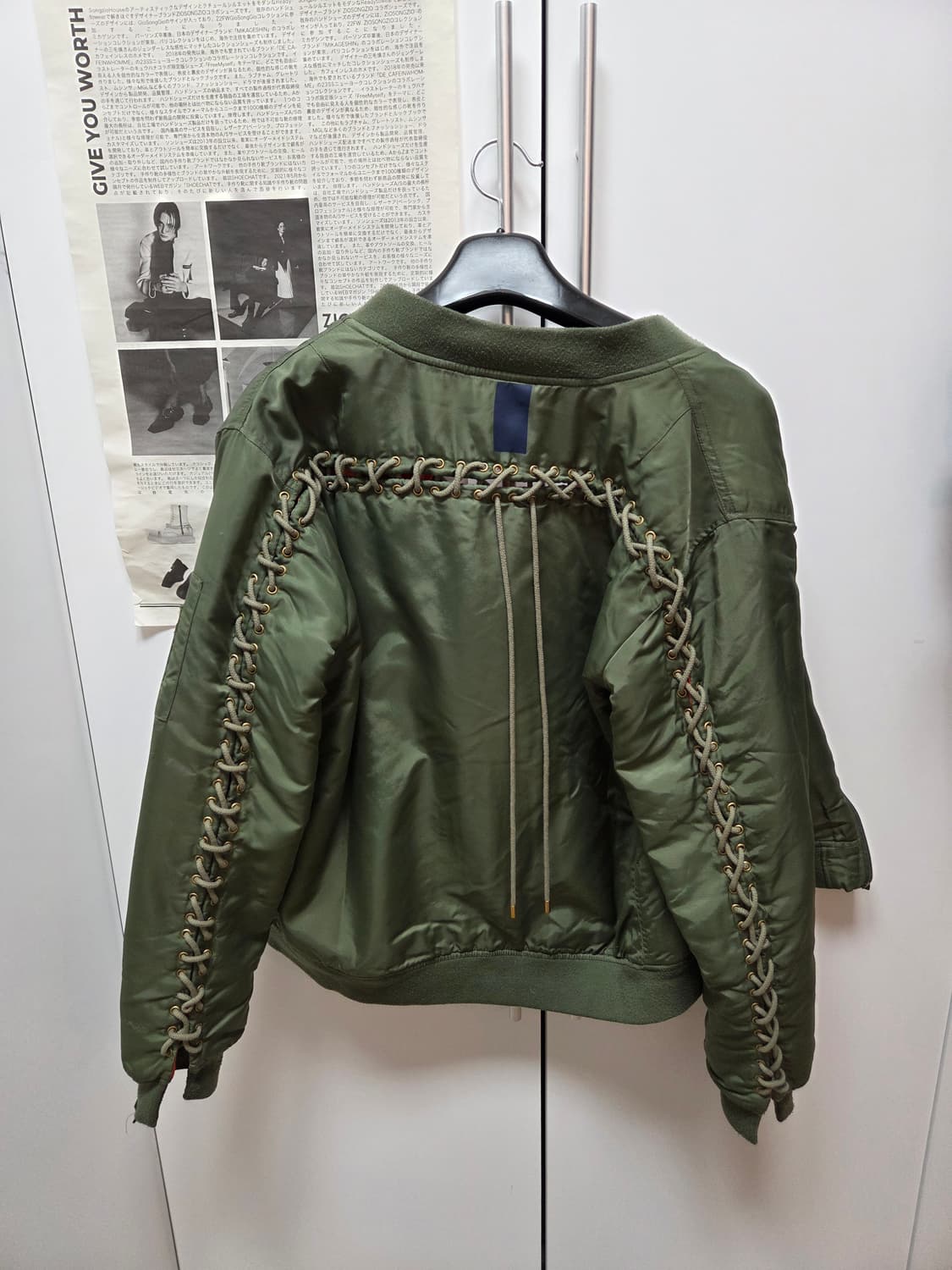 파리 리 메이드 봄버자켓 상품이미지4