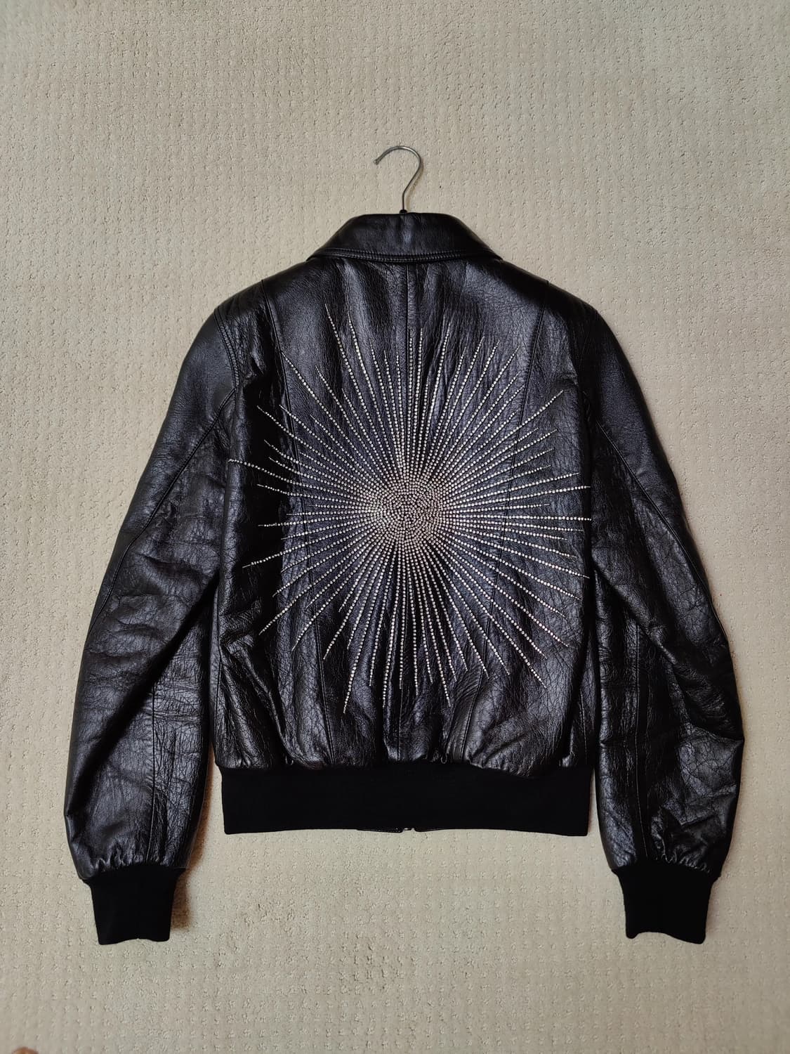 생로랑 16fw sunburst 레더자켓 상품이미지1