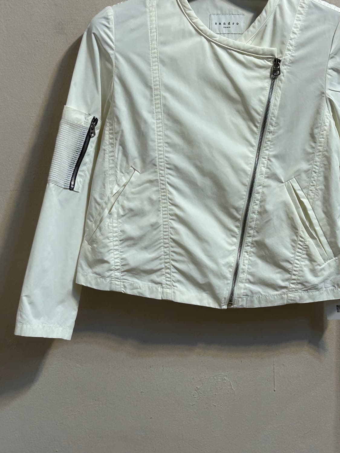 산드로 라이트 나일론 라이더 자켓  상품이미지3