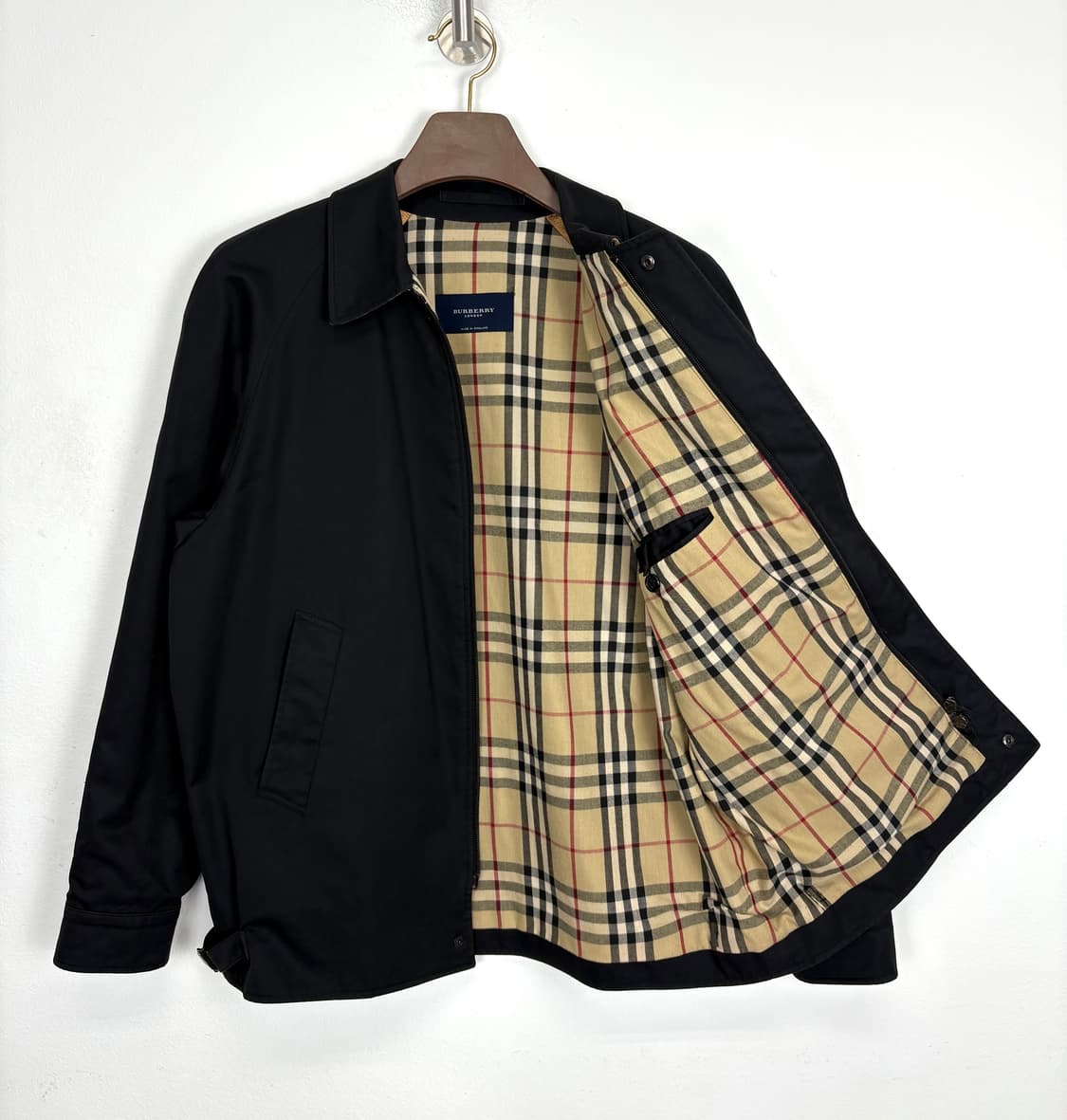  [2XL] BURBERRY 버버리 블랙 블루종 상품이미지7