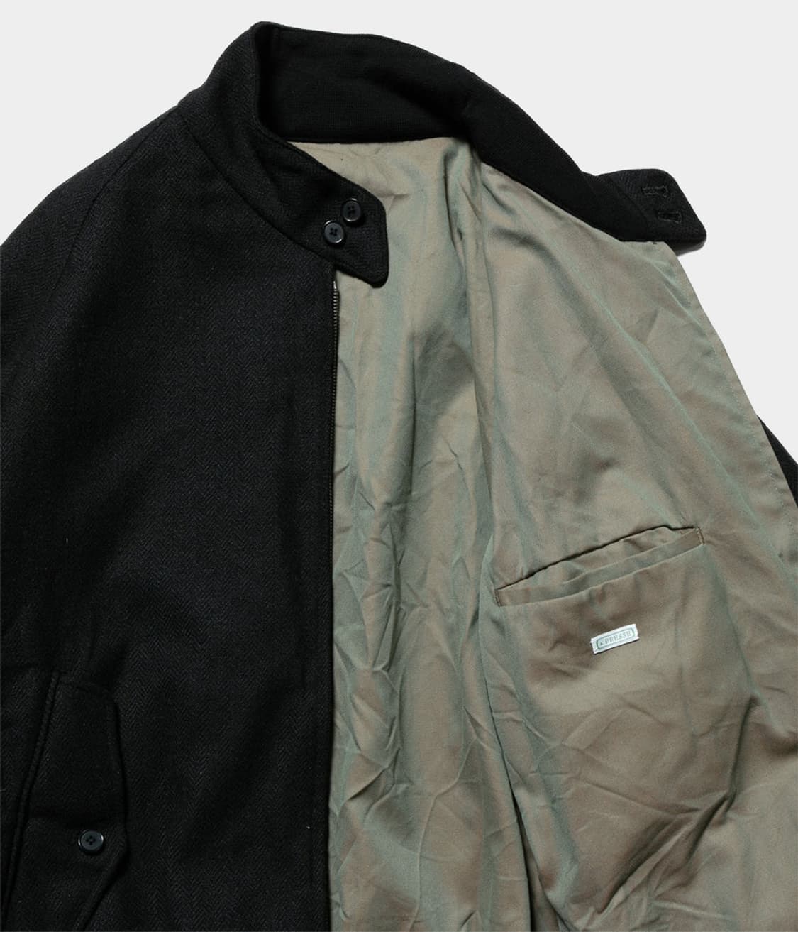 24FW 아프레쎄 해링턴 자켓 2사이즈 블랙 판매합니다 상품이미지5