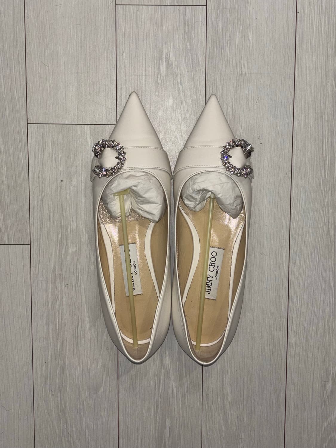 명품 신발 저렴하게 팔아요 (지미추, 랑방, 타임, 타비사 시몬스) 상품이미지2