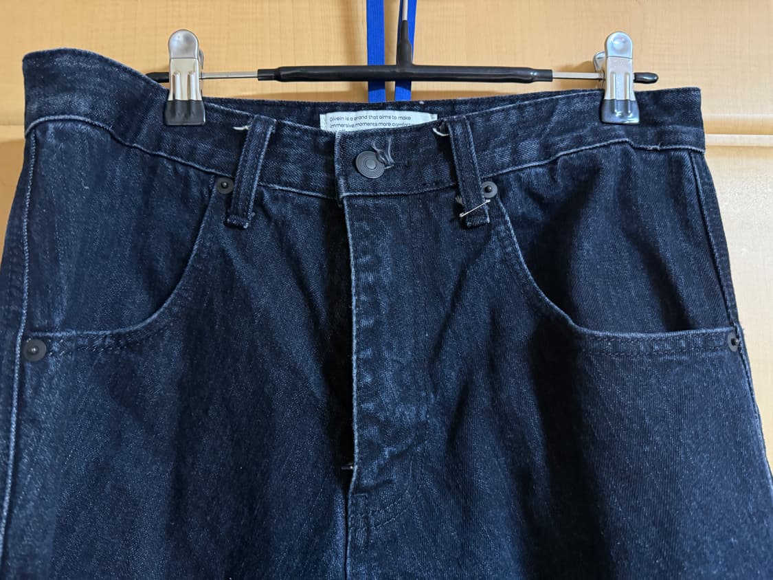 [DIVEIN X POG SERVICE] WIDE CURVED DENIM 상품이미지2