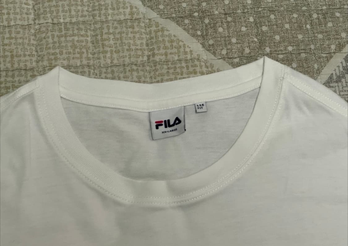 <거의 새것>[110] 휠라 반팔 화이트 상품이미지8