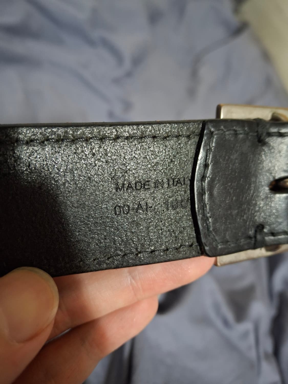 [87] 디올 옴므 은장 무광 D벨트 상품이미지5