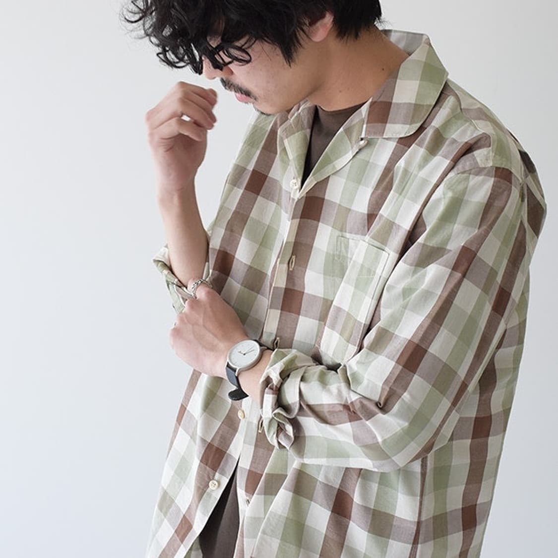 캡틴선샤인 20SS 오픈 카라 셔츠 38사이즈 판매합니다 상품이미지2