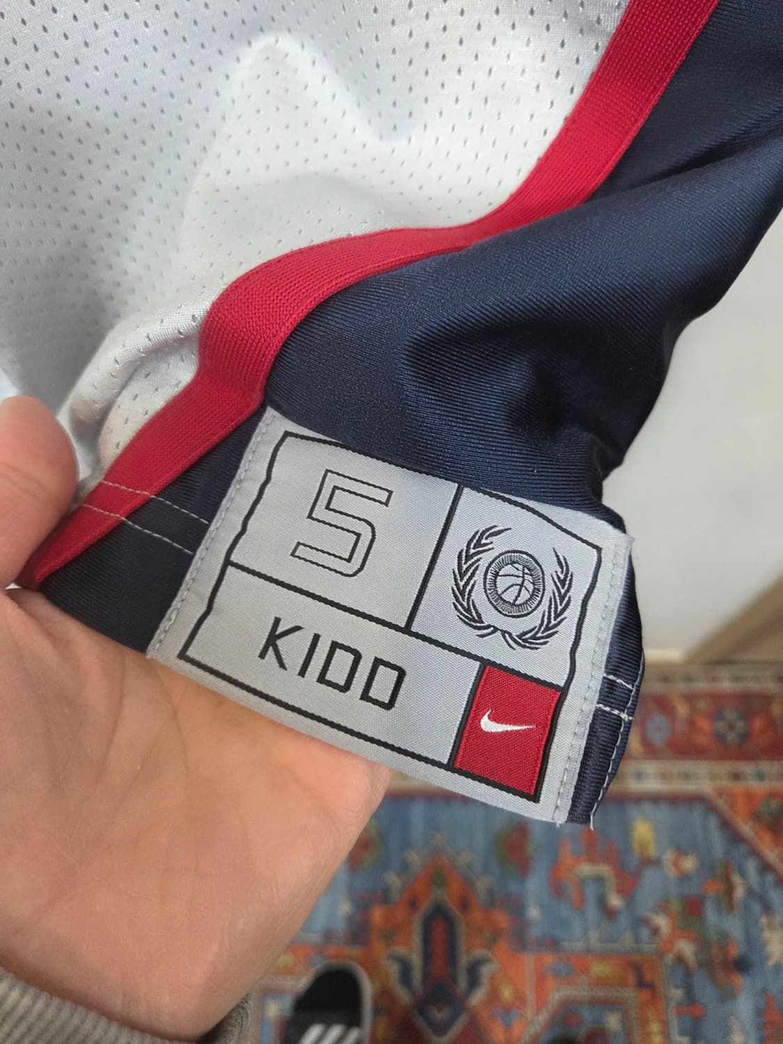 나이키 nba 밸러스 제이슨 키드 유니폼 민소매나시 L 상품이미지4