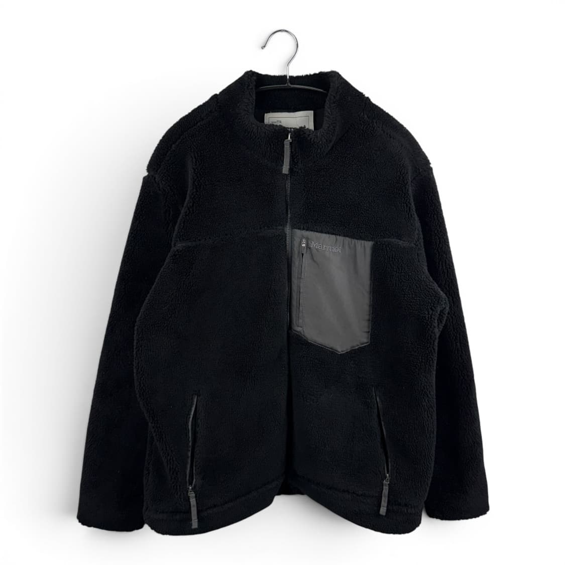 (95) 마모트 양털 플리스 자켓 블랙 상품이미지1