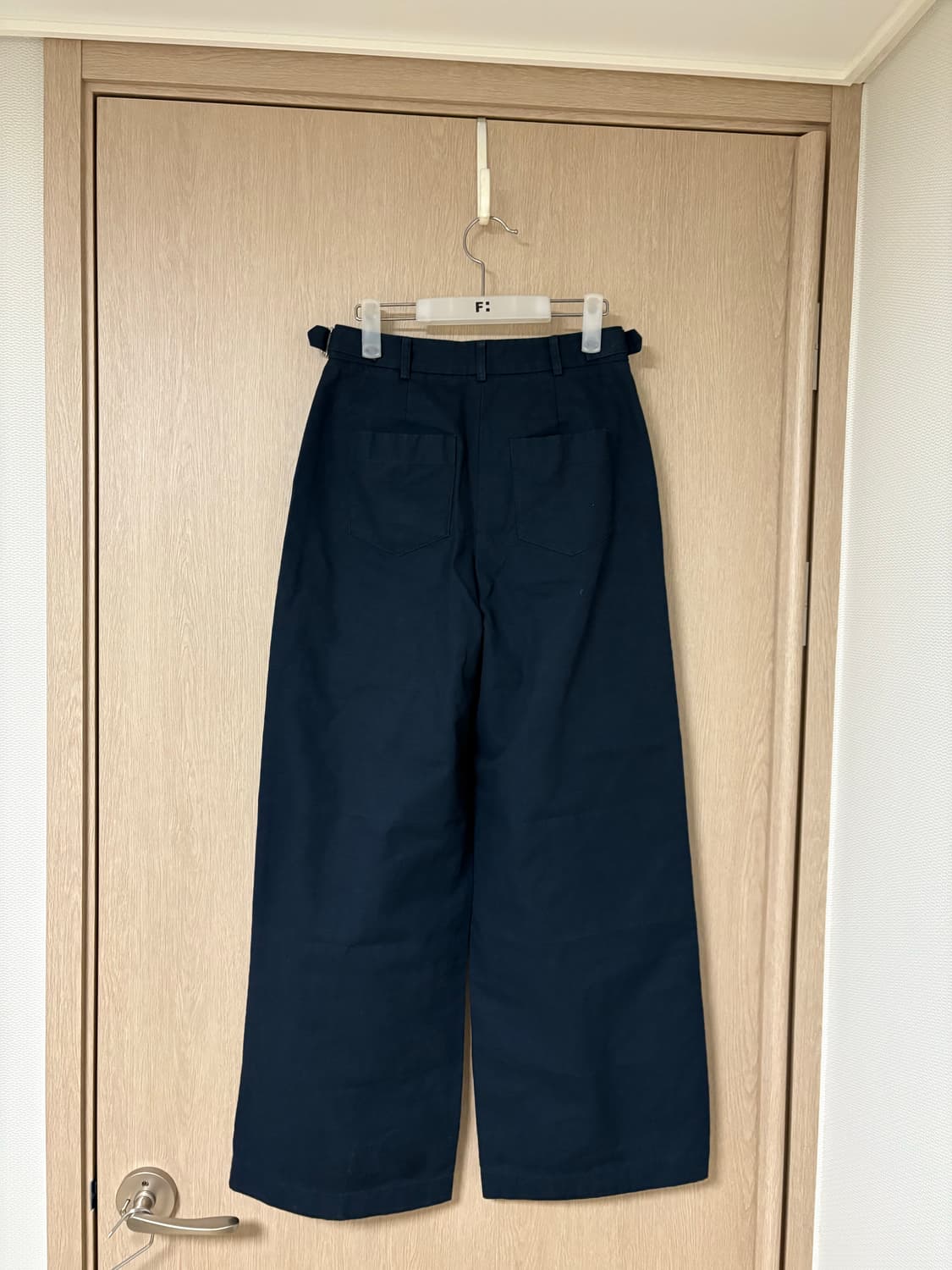 APC 와이드 코튼팬츠 르메르 무드  상품이미지4