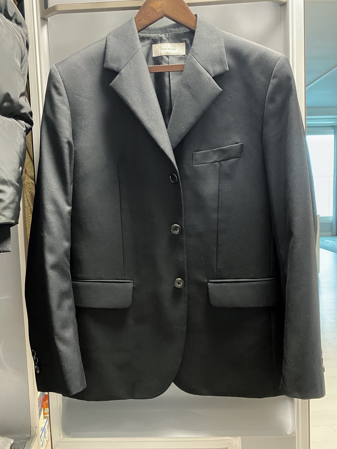 토니웩 자켓 (블랙, 실측 기재 ) 블레이저 상품이미지1