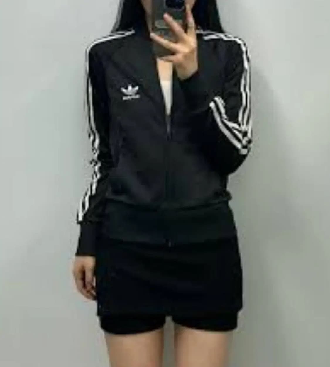 아디다스 빅로고 트랙탑 95 유로파 져지 도톰 탄탄 슬림핏 상품이미지7