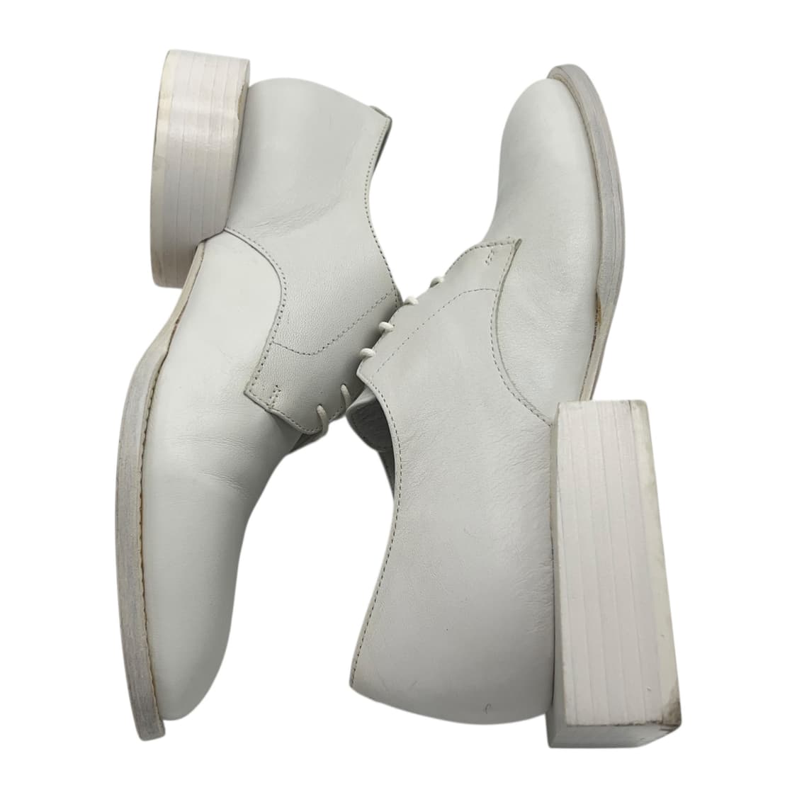 250 W 자크뮈스 클라운 옥스포드 레이스 슈즈 화이트 (EU38) 상품이미지3