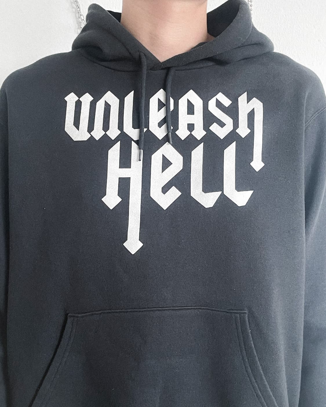 WWE 스톤콜드 머천다이즈 크롭핏 후드 상품이미지4