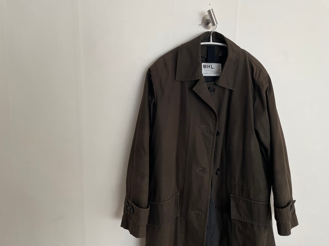 MHL, 퀼팅 라이너 브라운 맥코트 1 상품이미지2