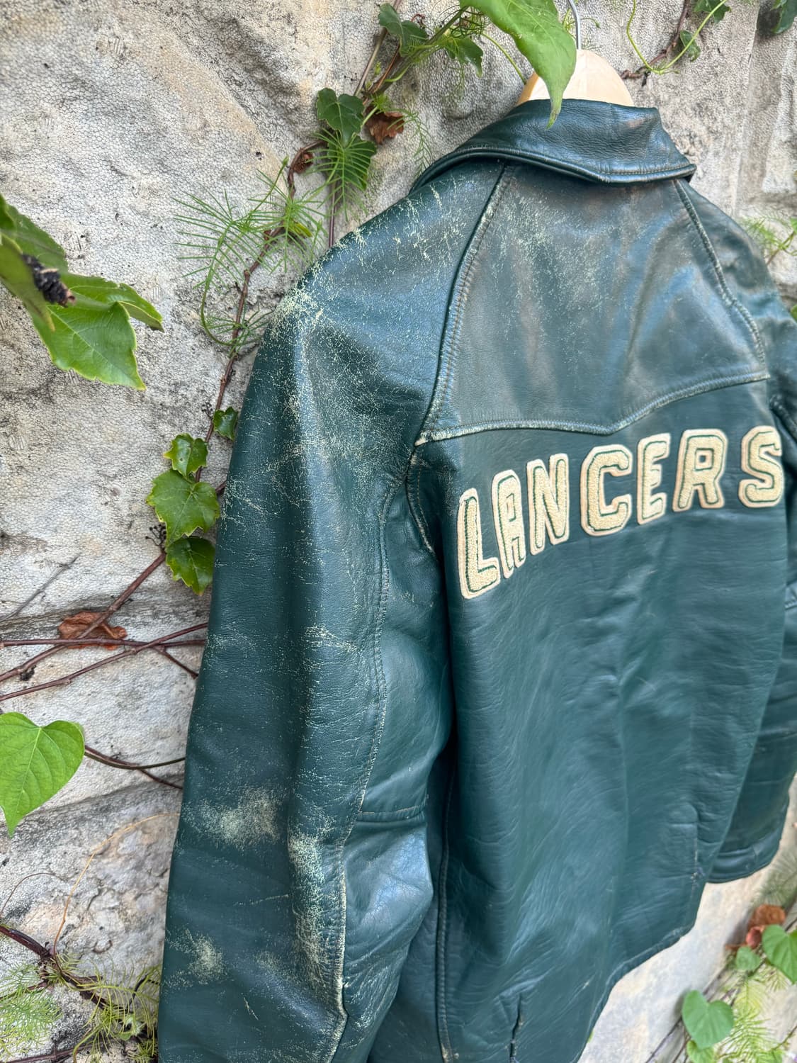 60s 영국 가죽 자켓 british leather jacket 영국군 상품이미지7