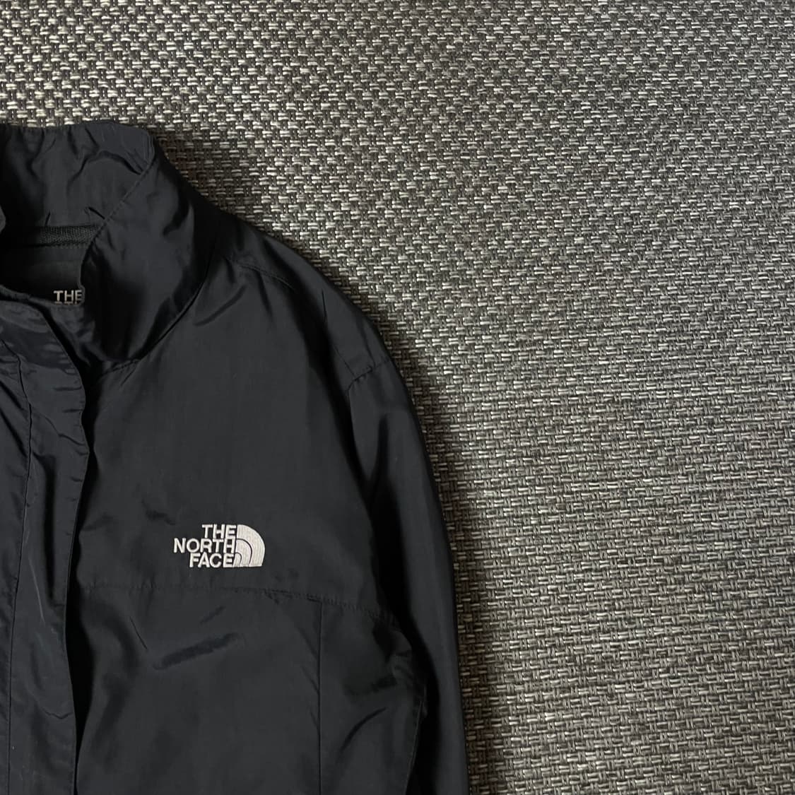 노스페이스 블랙 나일론 바람막이 자켓 95 상품이미지3