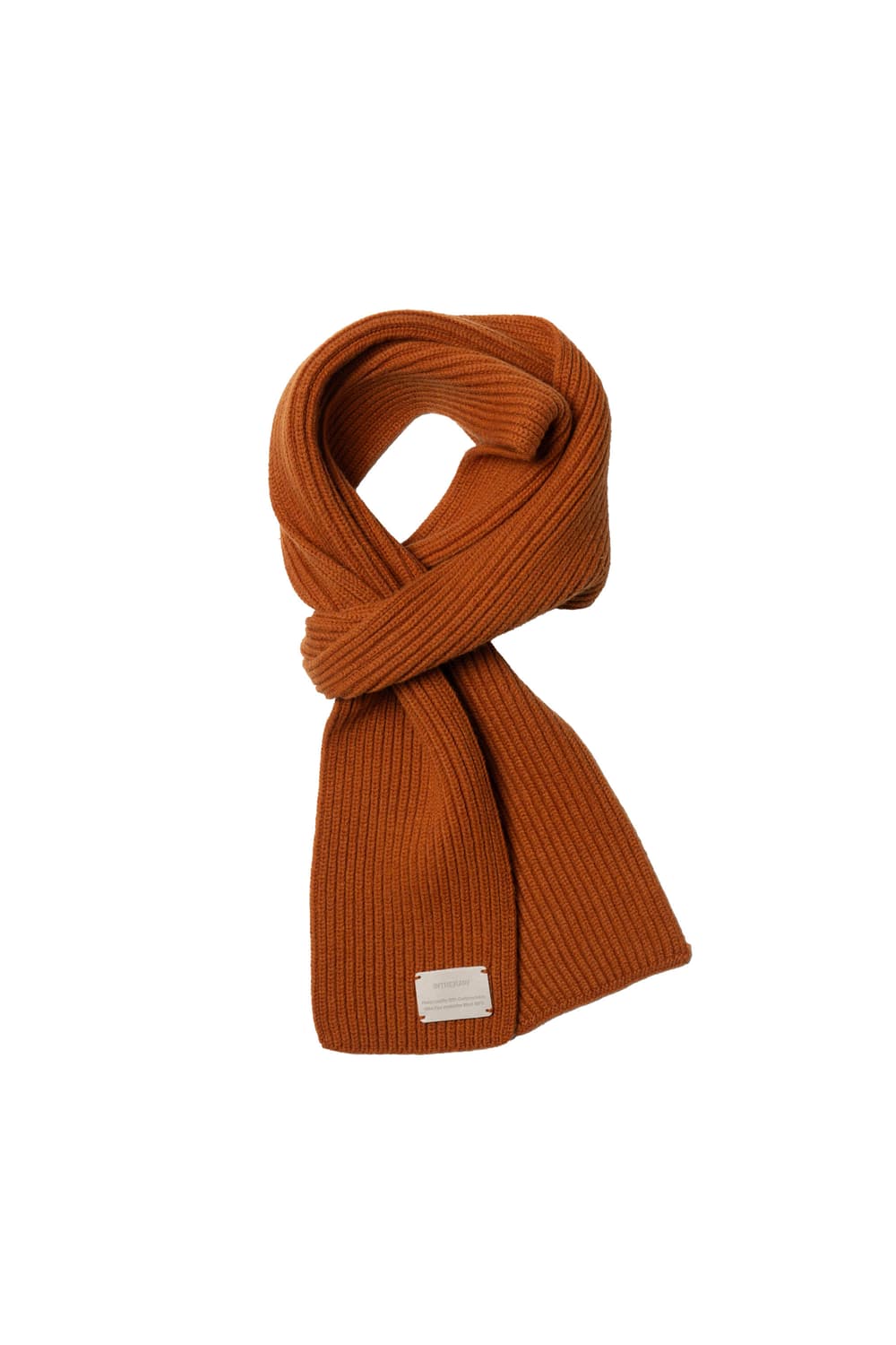 인더로우 Alain Wool Muffler Orange A.DECADE 상품이미지1