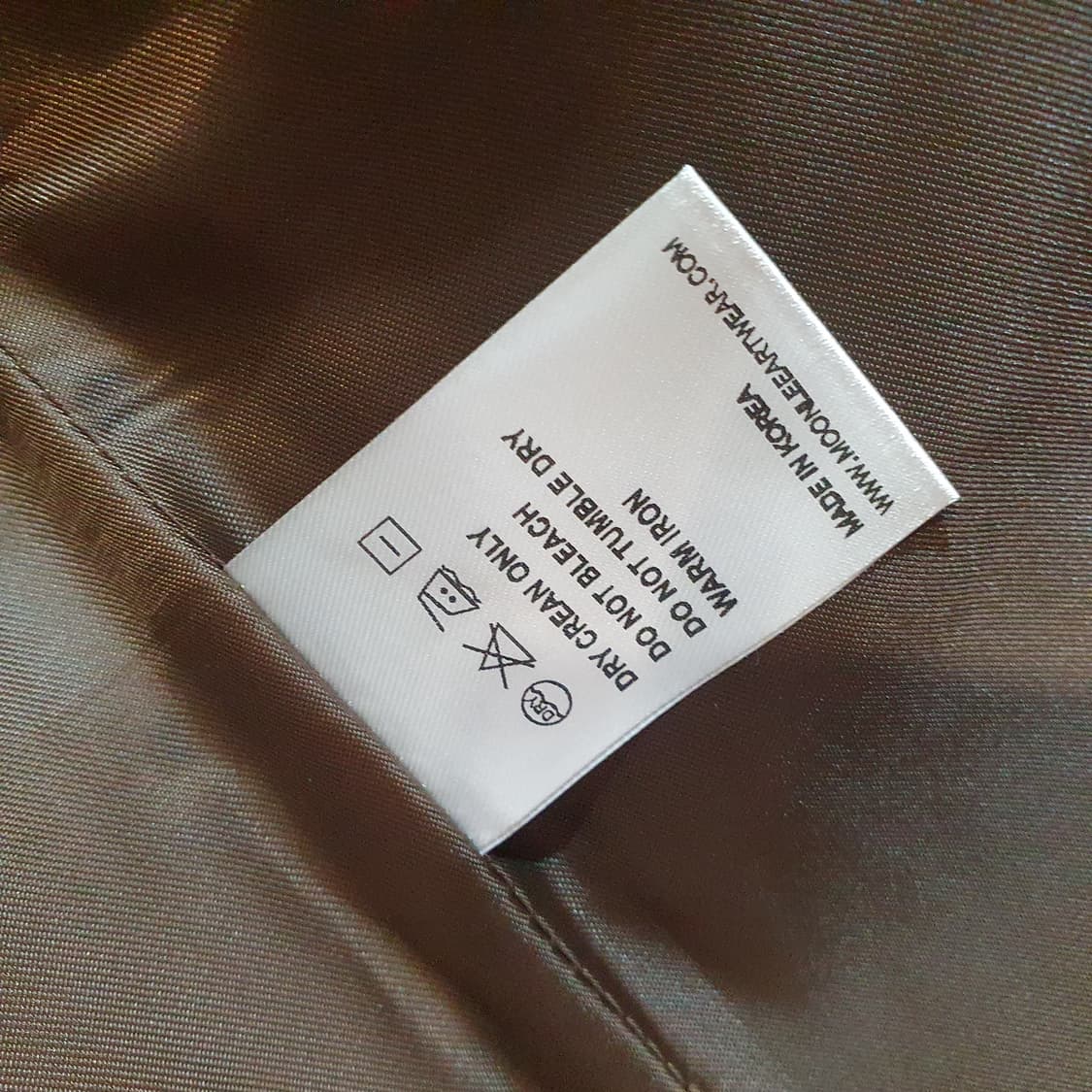 문리 브라운 체크 울 자켓 상품이미지9