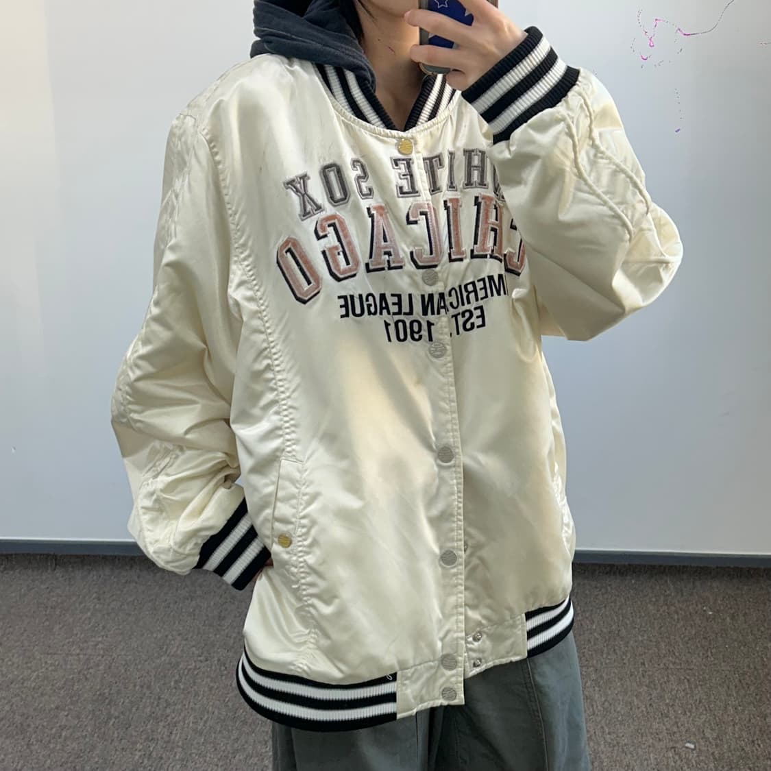 MLB 엠엘비 시카고 화이트삭스 스타디움 야구점퍼 상품이미지3