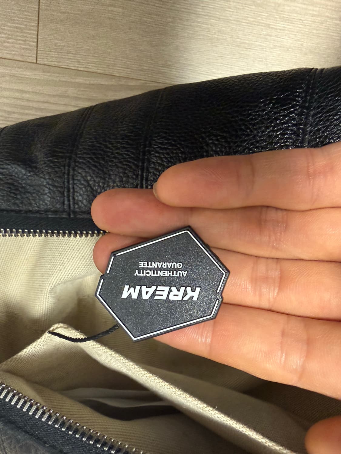 르메르 크루아상백 소프트 그레인드레더 블랙미디움 상품이미지7