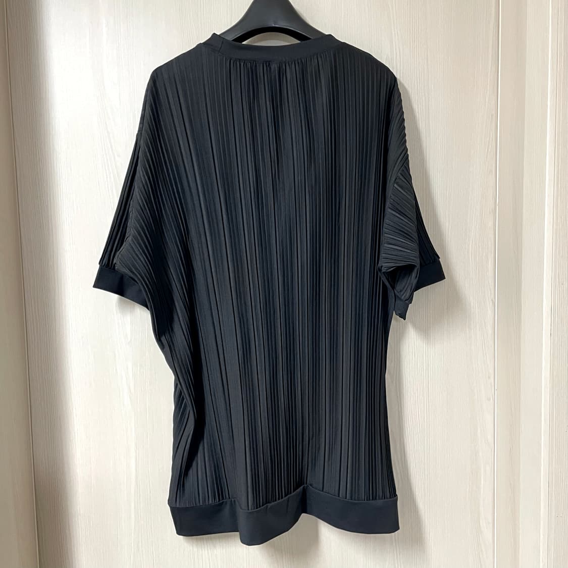 노이어/ 플리츠 반팔 티셔츠/ 52 상품이미지3