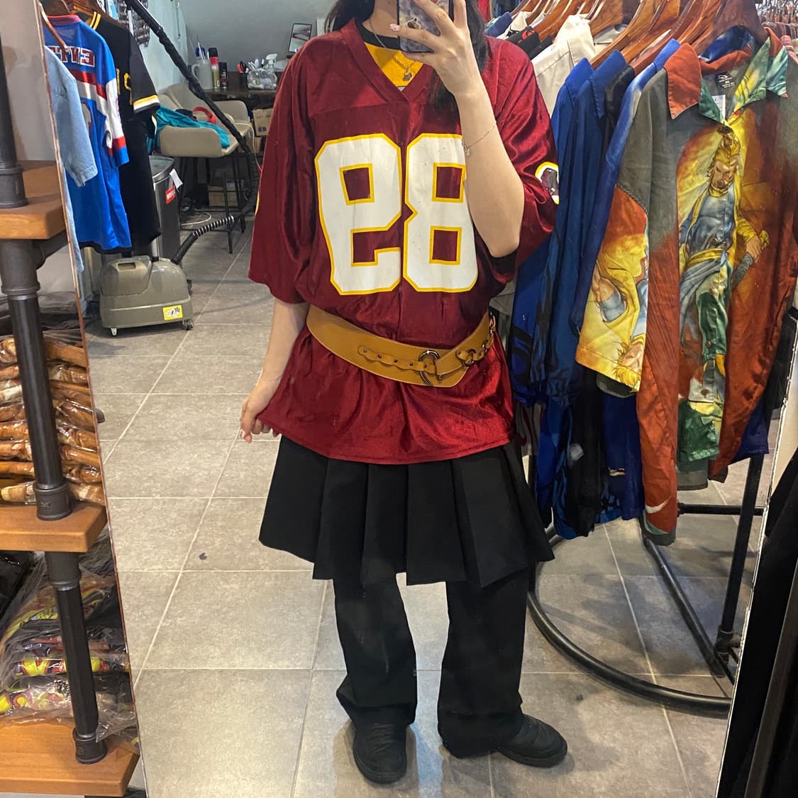[NO.9] NFL 풋볼 져지 반팔티 레드 상품이미지4