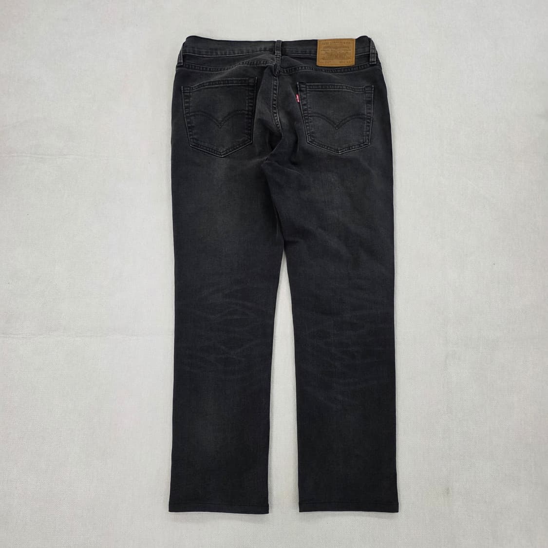 [W34 L32] 리바이스 511 흑청 데님 팬츠 바지 1223J2 상품이미지2