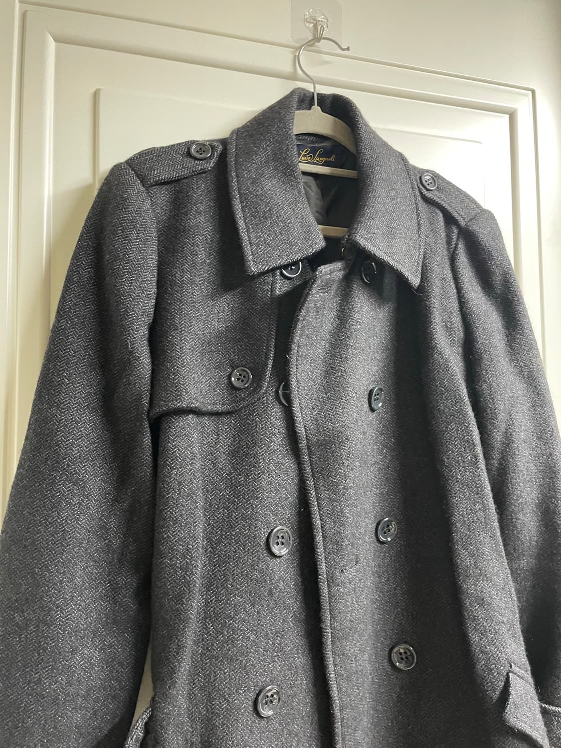 루이자 스파뇰리 100% 버진 울 트렌치 코트 상품이미지3