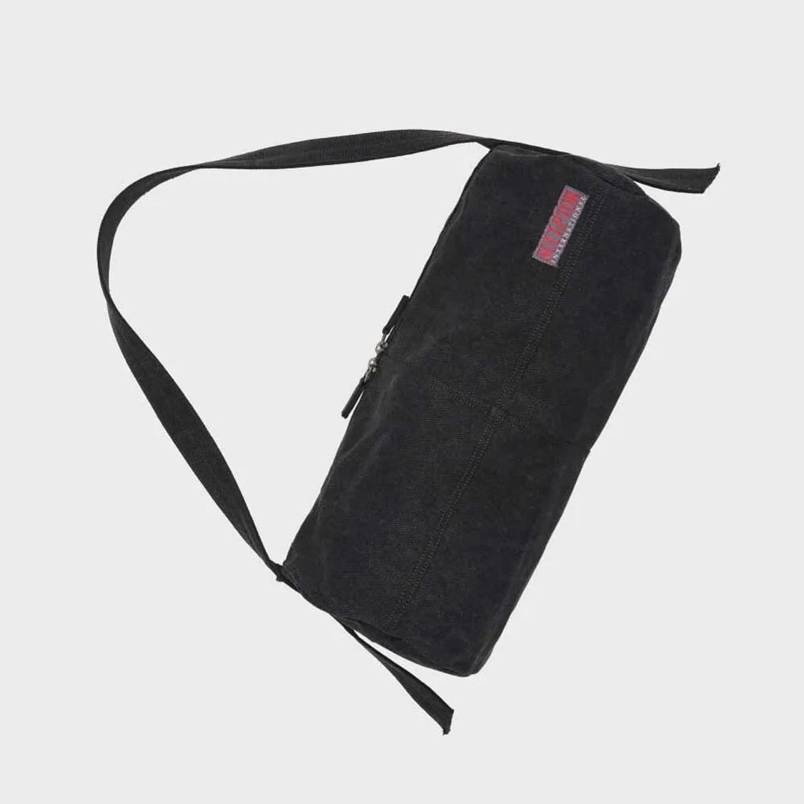 스컬프터 빈티지 캔버스 더플백 블랙 상품이미지1