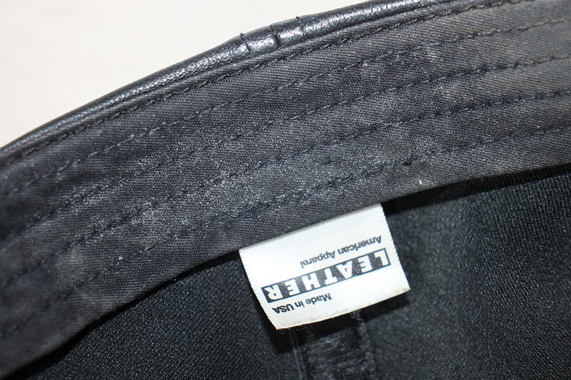 Vintage leather cap 상품이미지7