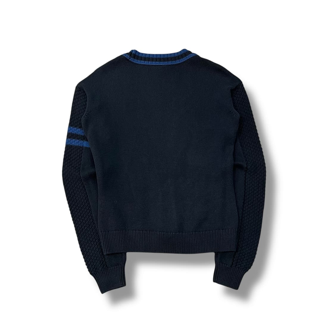  라코스테 배색 케이블 니트 가디건 y14398 상품이미지3