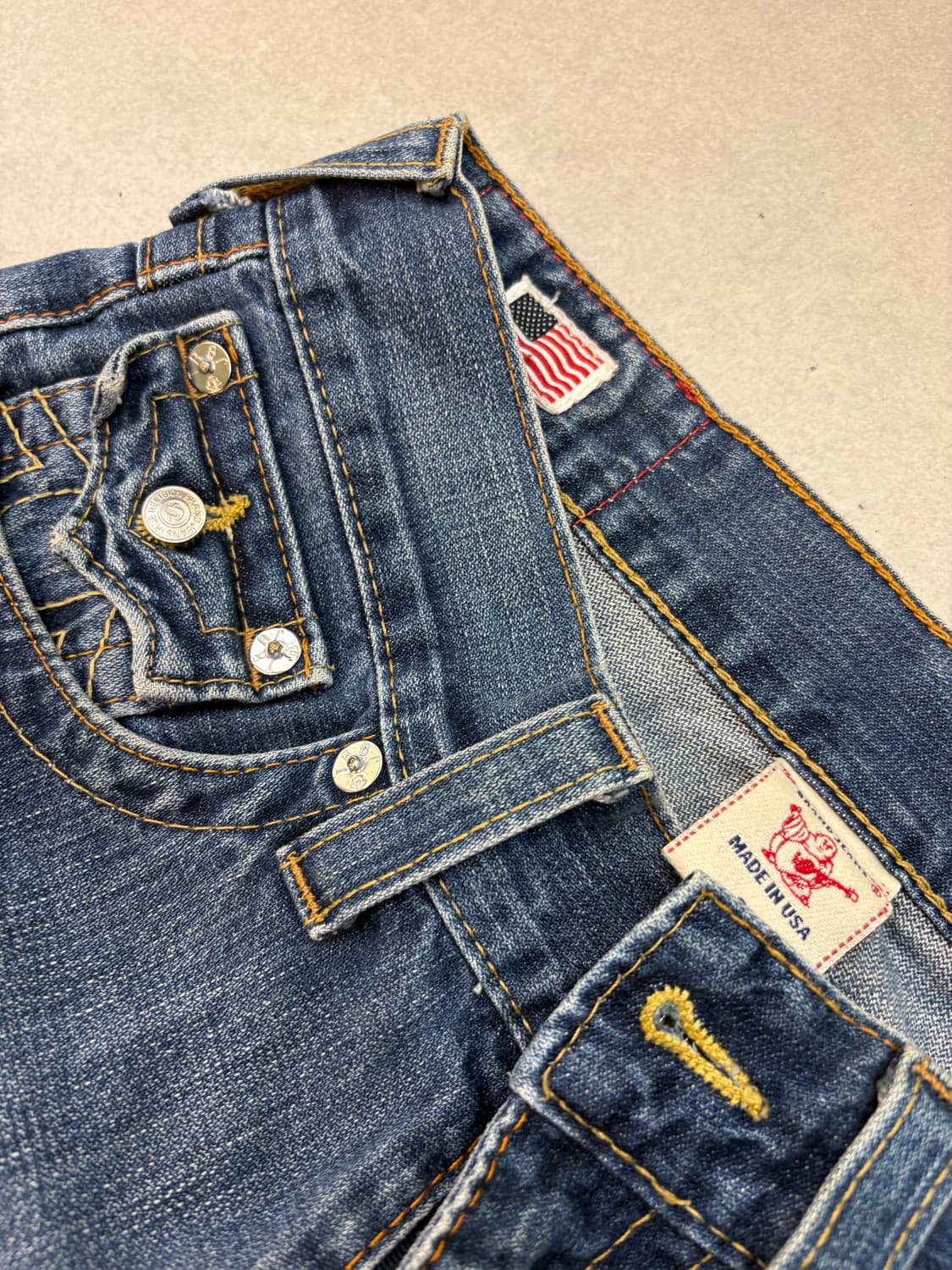 트루릴리전 JOEY 부츠컷 데님 상품이미지4