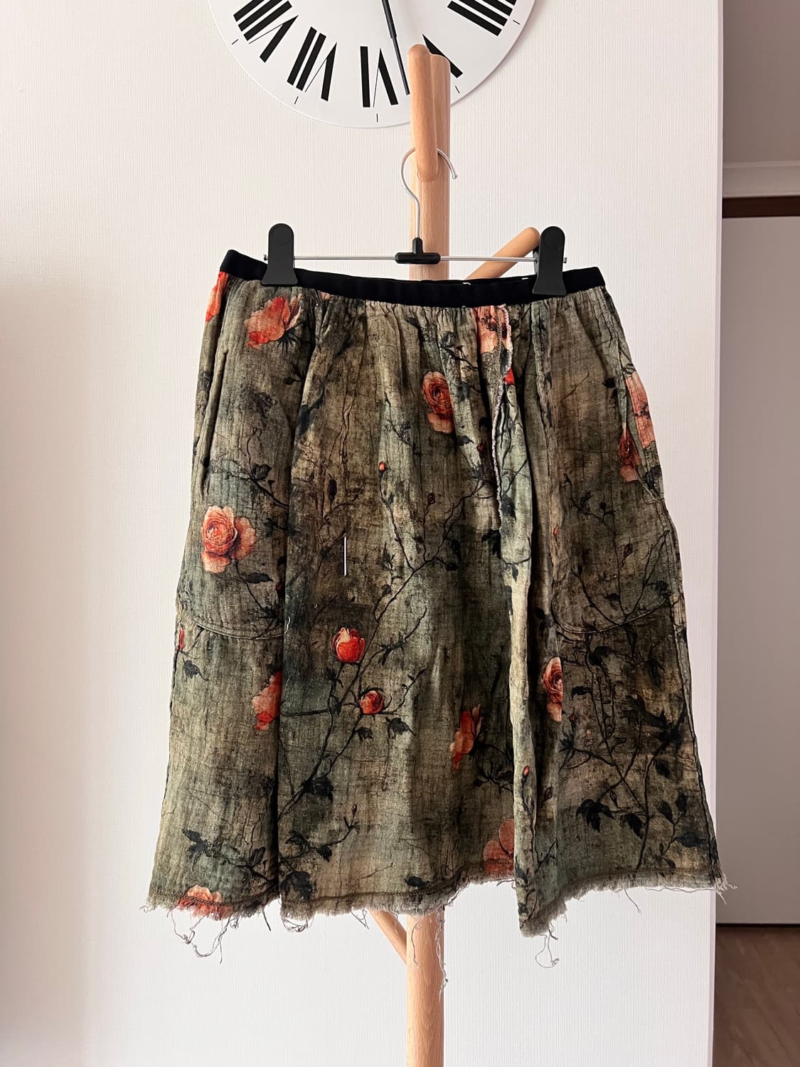 R13 체크 스커트 25fw 상품이미지5