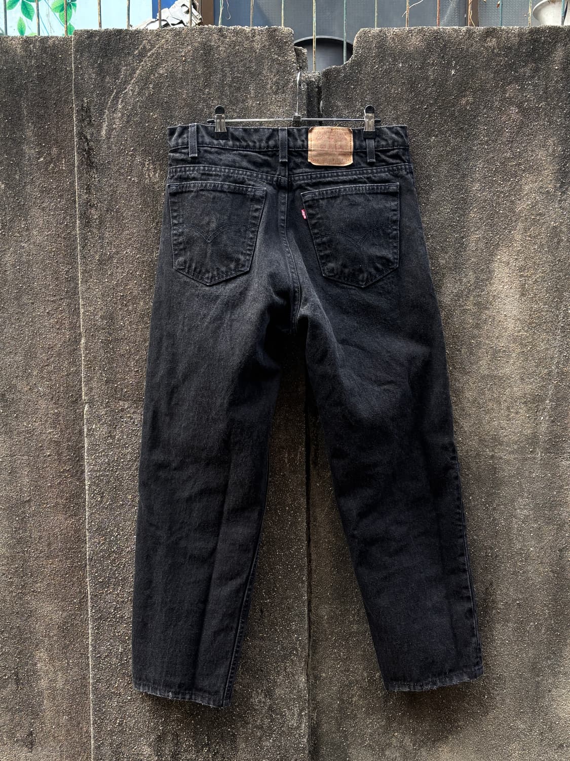 Rare)90s 레드베트윙 리바이스 550 흑청 35x32 상품이미지2