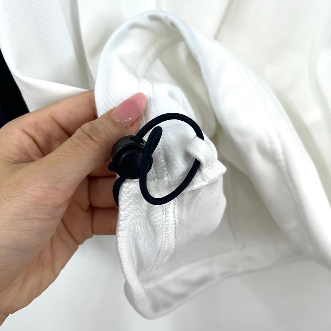 아디다스 화이트 네이비 풀오버 하프집업 져지 상품이미지6