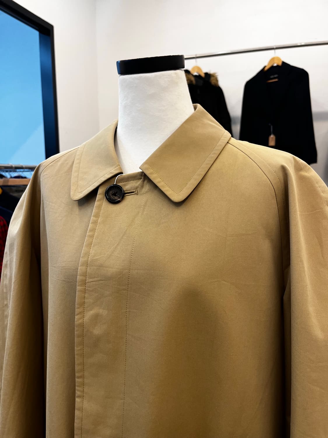 버버리 싱글 코트 상품이미지3